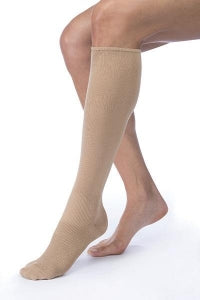 Jobst FarrowHybrid ADII Silver Foot Compression Stocking - 30-40 mmHg Compression Rating Farrowhybrid ADII Silver Foot Compression Stocking, Tan, Size S Regular - FLFH-ADIIS2