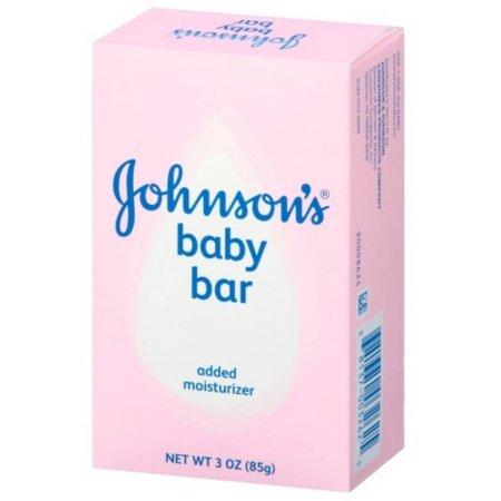 Baby Bar Soap with Added Moisturizer by Johnson and Johnson