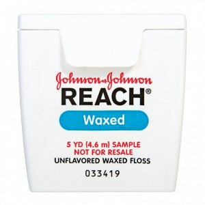 Johnson and Johnson Reach Waxed Dental Floss - Reach Waxed Dental Floss, 5 yd. - 009863