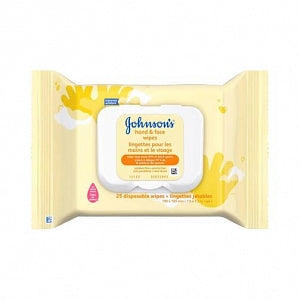 Hand & Face Wipes by Johnson & Johnson Ba - Baby Hand and Face Wipes - 117739