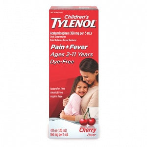 Johnson & Johnson Infant Tylenol (dye free) - Infant Tylenol, Pain Relief, Fever Reducer, Dye Free - 300450167620