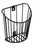 GE Medical Black Wall Basket - Black Wall Basket - 05298030