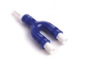 GE Medical NIBP Y Adapter / Luer Connectors - Blood Pressure Cuff Y Adaptor with 1 Male and 2 Female Luer Slip Connectors - 330049