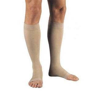 Bsn Medical Inc JOBST Relief Open-Toe Knee High Stockings - Relief Open-Toe Knee-High Stockings, Beige, 20-30, Size L, Full-Calf - 114696