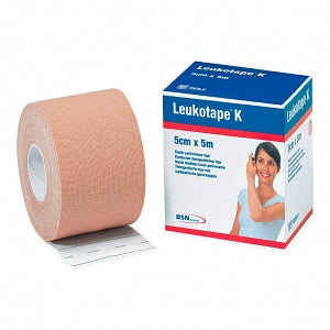 BSN Medical Leukotape K Physiotherapy Bandages - Leukotape K Physiotherapy Bandages, Beige, 2" x 5.5 yd. - 7297811