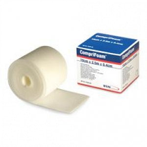 Jobst Open-Cell Foam Bandages - Foam Bandage, Padding, 10 cm x 2.5 cm x 0.4 cm - 7529400