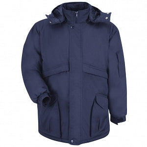 Vf Workwear-Div / Vf Imagewear (W) Men's Heavyweight Parka - Men's Heavyweight Parka with Hood Navy, Size 4XL - JP70NV 4XL