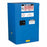 Justrite Sure-Grip EX Compac Flammable Safety Cabinets - CABINET, SAFETY, HAZ, SELF CLOSE, RY BLU, 12G - 861228