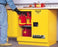 Justrite Sure-Grip EX Undercounter Flammable Safety Cabinet - Sure-Grip EX Undercounter Flammable Safety Cabinet, 22 gal., 35"H x 35"W x 22"D - 892300