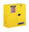 Justrite Flammable Materials Cabinets - CABINET, FLAM SFTY, 30G, MAN CLOSE, YELL - 893000