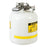 JustRite Quick-Disconnect Disposal Safety Can - Safety Disposal Can, White, 5 gal. - PP12755