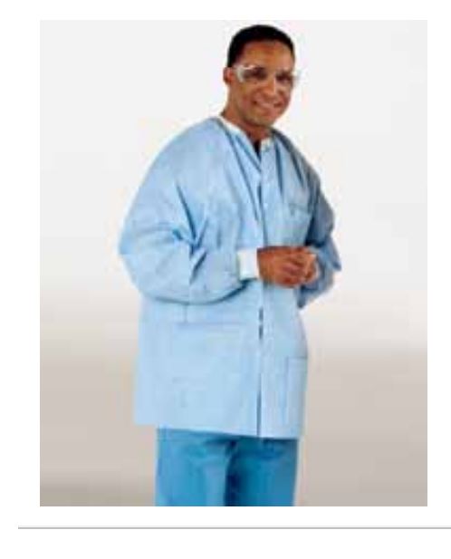 Encompass Safecare Lab Jackets - Safecare Lab Jacket, White, Size XL - 47386-150