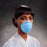 Halyard Health Surgical Cone Mask - Cone-Style Mask with Headband, Blue - 00152