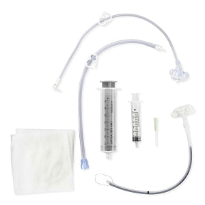 Avanos MIC-KEY Bolus Feed Extension Set with Connector - MIC-KEY Gastro Tube Extension Set, Right Angle, 24" - 0124-24