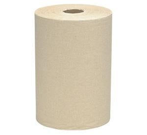 Kimberly Clark Scott Paper Towels - Scott Paper Towel Rolls, 8" x 800', Brown - 04142