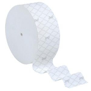 Kimberly-Clark Scott Coreless Jumbo Roll Bathroom Tissue - Coreless Bathroom Tissue, Jumbo, White, 1, 150' - 07006