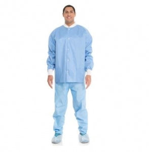 Halyard Health Universal Lab Jackets - Professional Jacket, 3-Layer, Blue, Size M - 10067