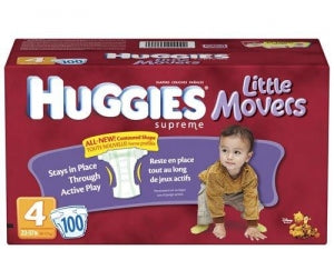 Kimberly-Clark Huggies Little Movers Diapers - Huggies Little Movers Diapers, Step 4 - 10518