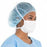 Halyard Health Pleated Procedure Mask with Ear Loops - Pleated Procedure Mask, Ties, Blue - 28802