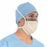 Halyard Health Fluidshield Surgical Masks - FLUIDSHIELD Level 3 Fog-Free Surgical Mask with Wraparound Visor, Orange - 28804