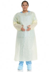 Halyard Health Over-The-Head Isolation Gowns - Over-The-Head Thumb Hook Gown, Universal - 29549