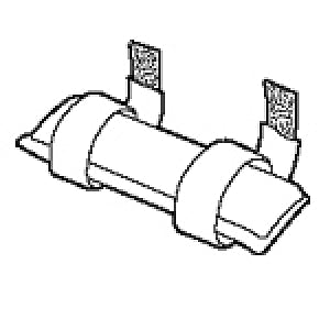 Halyard Health IV Support Neonatal Armboards - IV Armboard, Child, 1" x 3", 9" Strap, Disposable - 29967