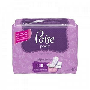 Kimberly-Clark Poise Bladder Control Pads - Poise Pad, Maximum - 33594