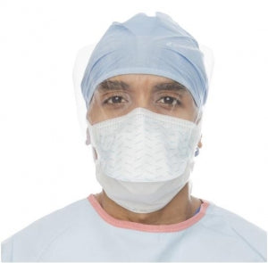 Halyard Health Fluidshield Surgical Masks - FLUIDSHIELD Level 2 Expanded Chamber Surgical Mask with Ties, Sterile - 39123