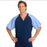 Fashion Seal Healthcare Unisex Fashion Poplin Raglan Sleeve Scrub Shirt