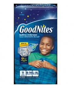 Kimberly-Clark Goodnites Youth Underpants - MBO-PANT, YOUTH, GOODNITES, L / XL, BOY - 41315