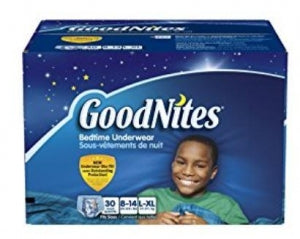 Kimberly-Clark Goodnites Youth Underpants - MBO-PANT, YOUTH, GOODNITES, L / XL, BOY - 41315