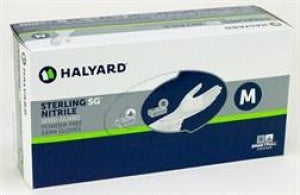 Halyard Health Sterling SG Nitrile Exam Gloves - MBO-GLOVE, NITRILE, STRLNG, EXAM, PWD-FREE, X - 41657