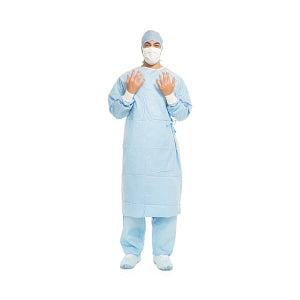 Halyard Health Aero Blue Performance Surgical Gowns - Aero Blue Performance Surgical Gown, Size S, Nonsterile - 43941NS