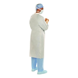 Halyard Aero Chrome Non-Sterile Breathable Surgical Gowns - Aero Chrome Breathable Performance Surgical Gown, Size L - 44662NS