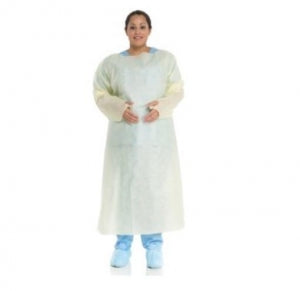 Halyard Health Tri-Layer AAMI2 Isolation Gowns - AAMI2 Tri-Layer Isolation Gown, Level 2, Size L - 44715