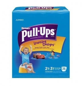 Kimberly-Clark Pull-Ups Training Pants - Pull-Ups Training Pants, Boy, 2T-3T, Jumbo - 45138