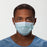 Halyard Health Pleated Procedure Mask with Ear Loops - Pleated Procedure Mask, Earloops, Blue - 47080