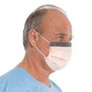 Halyard Health Fluidshield Fog-Free Procedure Mask - Pleated Procedure Mask with Ear Loops, Fog-Free - 47137