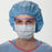 Halyard Health So Soft Surgical Masks - The Lite One Pleated Surgical Mask with Ties, Blue - 48100