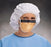 Halyard FLUIDSHIELD Level 3 Surgical Mask with Wrap and Visor - Surgical Mask, Anti-Fog, with Splashguard Visor, Level 3, Orange - 48247