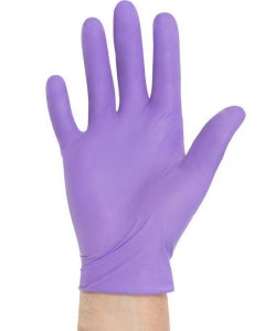 Halyard Health KC500 Purple Nitrile-XTRA Powder Free Exam - Purple Nitrile Powder Free Exam Gloves, 12", Size S - 50601