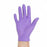 Halyard Healthcare Purple Nitrile Exam Gloves - Powder-Free Purple Nitrile Exam Gloves with Textured Fingertips, Sterile, Size M - 55092