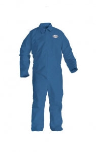 Kimberly-Clark Kleenguard A20 Coveralls - Kleenguard A20 Coveralls with Zipper, Denim, Size XL - 58504