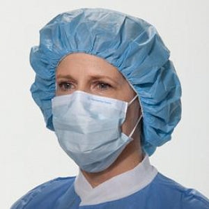 Halyard Health Pleated Procedure Mask with Ear Loops - Pleated Procedure Mask, Earloops - 62115