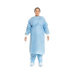 Halyard Health Fluid-Resistant Procedure Gowns - MBO-GOWN, PROCEDURE, FLUID RESISTANT, BLUE - 69025