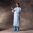 Halyard Health Impervious Gowns - Impervious Gown with Plastic Film and Open Back, Blue, Size XL - 69316