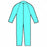 Halyard Health 3-Layer Protective Coveralls - 3-Layer Protective Coveralls, Blue, Size XL - 75641