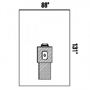 Halyard Health Orthopedic Packs - Ortho Pack, Lower Extremity, Drape, 88" x 131" - 88461