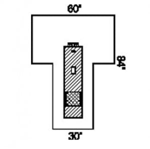 Halyard Health Cysto Packs - PACK, CYSTO, T DRAPE, 60X30X84, LEGGING - 88631
