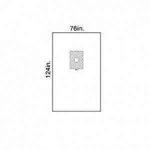 Halyard Health Procedure Drapes - Procedure Drape, Minor, Fenestrated, Sterile, 76" x 124" - 89209